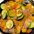 あい♪らんど's cooksnap of when they made コリンキーとズッキーニのベーコンソテー.