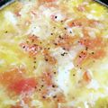 SaChi_2020's cooksnap of when they made トマトとベーコンのふわたま生姜スープ.