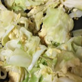みみ母's cooksnap of when they made 卵とキャベツの炒め.