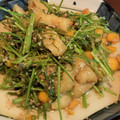 年中ねぼすけ's cooksnap of when they made 旬の香り！にんじんの葉と油揚げのゴマ炒め.