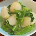 年中ねぼすけ's cooksnap of when they made 簡単‼中華風味蕪とほうれん草のとろとろ煮.