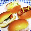 ととろ＆めい's cooksnap of when they made 簡単！ドッグパンで。ハム、卵、胡瓜サンド.