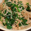 年中ねぼすけ's cooksnap of when they made 簡単♪にらとえのきの胡麻和え＋海苔☆.