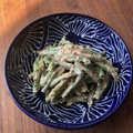 栗丸うさぎ's cooksnap of when they made 簡単！旨し！インゲンのマヨネーズごま和え.