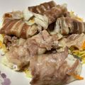 にゃんこママ515's cooksnap of when they made 超簡単！タラと豚バラと野菜のエチュベ.