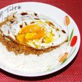 タワ師's cooksnap of when they made 納豆好きの☆目玉焼き丼♫.