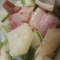 RMNT's cooksnap of when they made コールラビとベーコンの炒めもの.