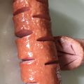 Yokchina's cooksnap of when they made ソーセージ(生ウインナー)美味しい焼き方.