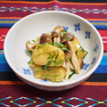 バカリャウ's cooksnap of when they made とろとろ茄子・しめじ・大葉の酢の物♪.