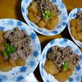 はりゃりゃ's cooksnap of when they made ご飯に◎おつまみに◎大根と牛肉の煮込み.