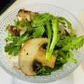muumi☆'s cooksnap of when they made 生で味わう春菊とマッシュルームのサラダ。.