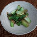 ｊｏｃｏｍｏｍｏｌａ's cooksnap of when they made チンゲン菜と干しエビオイスターソース炒め.