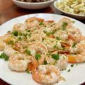 Superlittleboo's cooksnap of when they made 海老のバターガーリック炒め.