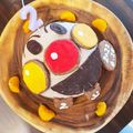 678いと's cooksnap of when they made 飛んでるアンパンマン♪立体 ケーキ★.