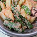 eccochan's cooksnap of when they made ★インゲン豆・じゃがいものたらこマヨ和え.