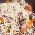 やーまんピー's cooksnap of when they made 塩焼きうどん.