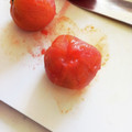 pnyo's cooksnap of when they made 簡単 トマトの皮のむきかた♡.