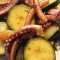 でできち's cooksnap of when they made イカとズッキーニのガリマヨ焼き.