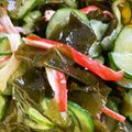 ぽちゃすけ's cooksnap of when they made 簡単！ワカメきゅうりカニカマの酢の物♪.