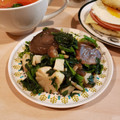 Richland☆Y's cooksnap of when they made ほうれん草とキノコのソテー.