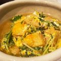 のりぴー！'s cooksnap of when they made 簡単♪水菜とお揚げの卵とじ.