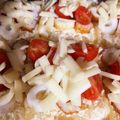 クック♡フラワー♪'s cooksnap of when they made 油揚げで！ちくわ入りピザ♪.