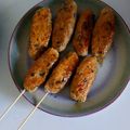 Him☆Ｋ's cooksnap of when they made 焼き鳥屋さん顔負けの鷄つくね.