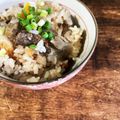 カズ形33's cooksnap of when they made 牛筋肉の炊き込みご飯.