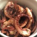 mi＋−'s cooksnap of when they made イカげそ♪のガーリックバター炒め.