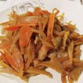 ooゆなoo's cooksnap of when they made 豚バラごぼうとこんにゃくの甘辛炒め.