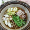 在宅勤務のおじさん's cooksnap of when they made 簡単！豚バラと水菜のしゃぶしゃぶ鍋.