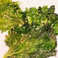 なーなちゃん's cooksnap of when they made 韓国海苔風おつまみ大葉　大量消費.