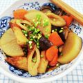 在宅勤務のおじさん's cooksnap of when they made 大根とちくわの煮物.
