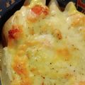sei460407's cooksnap of when they made 冷凍ポテトと明太子のチーズ焼き.