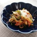 シビシビさん's cooksnap of when they made お弁当・朝ごはんに♡ナポリタンなカニカマ.