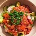 みずたまのm's cooksnap of when they made 【夏にオススメ】トマトとツナの冷やし素麺.