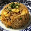ひだまりっぺ's cooksnap of when they made 炊飯器で簡単炊き込みキムチ炒飯.