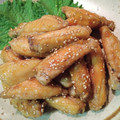 虹七†にな's cooksnap of when they made お弁当にも♡手羽中のごま照り焼き.