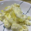 おかわりちょうだい♪'s cooksnap of when they made たくあんとクリームチーズのポテトサラダ.