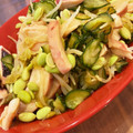 パッシーユ's cooksnap of when they made 簡単☆枝豆とボイルイカともやしのサラダ♪.