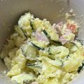 メカペンギンさん's cooksnap of when they made ズッキーニ入りのポテトサラダ.