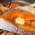 みずまんじゅう♪'s cooksnap of when they made フライパンで超簡単♡鮭のちゃんちゃん焼き.