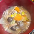 ねずみんパラダイス's cooksnap of when they made ＊＊夏の豚汁＊＊.