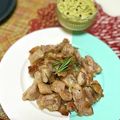 ハッピー君の恋人♡'s cooksnap of when they made アボカドソースのこんがりチキン.