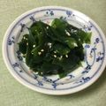 コムギ大好き's cooksnap of when they made あと一品プラス！わかめのナムル.