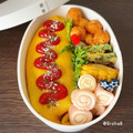 ✩RoHa✩'s cooksnap of when they made 【簡単】キャラ弁 艶の有る薄焼き卵.
