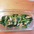はるくん１'s cooksnap of when they made ほうれん草とベーコン白だしマヨ炒め.