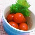 つつくみ's cooksnap of when they made ++ラクちん☆マリネ風トマト++.