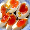 Moggieneko's cooksnap of when they made めんつゆだけ！簡単煮卵♪.