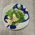 おはなすき's cooksnap of when they made オクラと鶏むね肉の梅昆布和え.